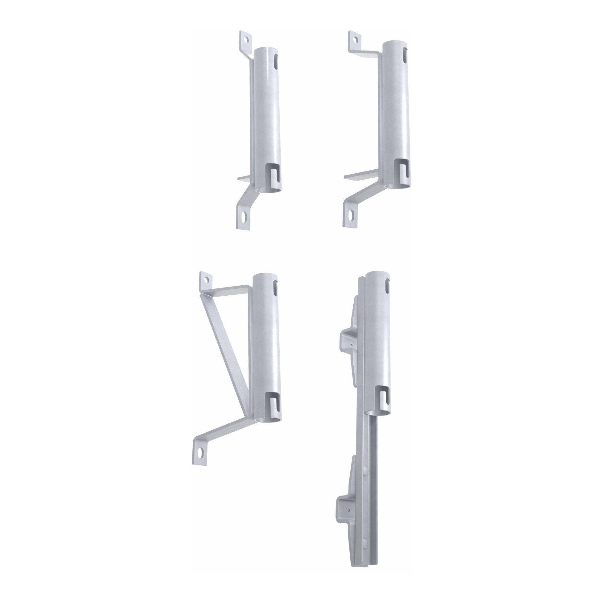 ZARGES Einsteckhülse V4A Wandabstand 130 mm (47262)