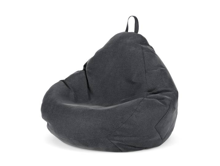 Sitzsack DROP 90 x 110 cm anthrazit