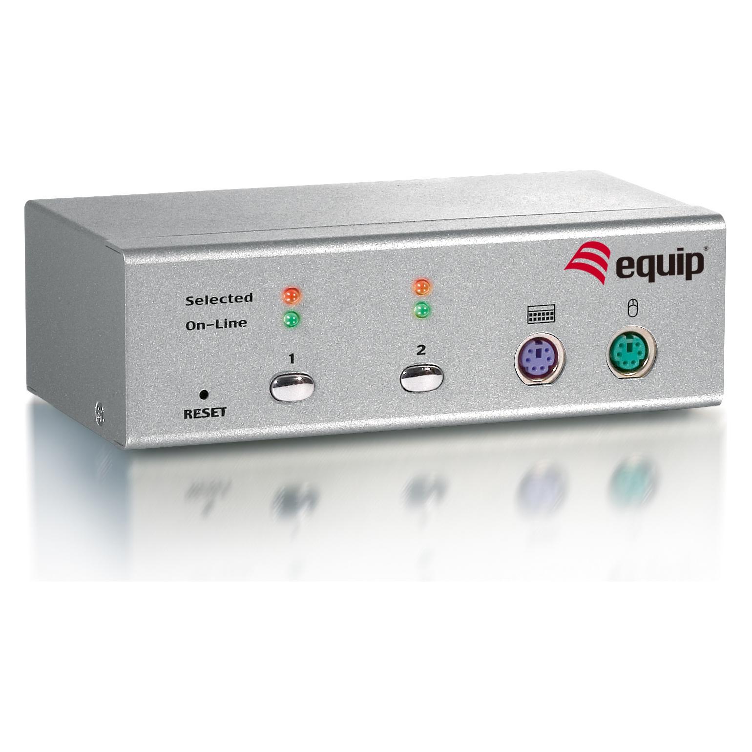 equip Desktop KVM Switch: 2 Port, VGA (331502)
