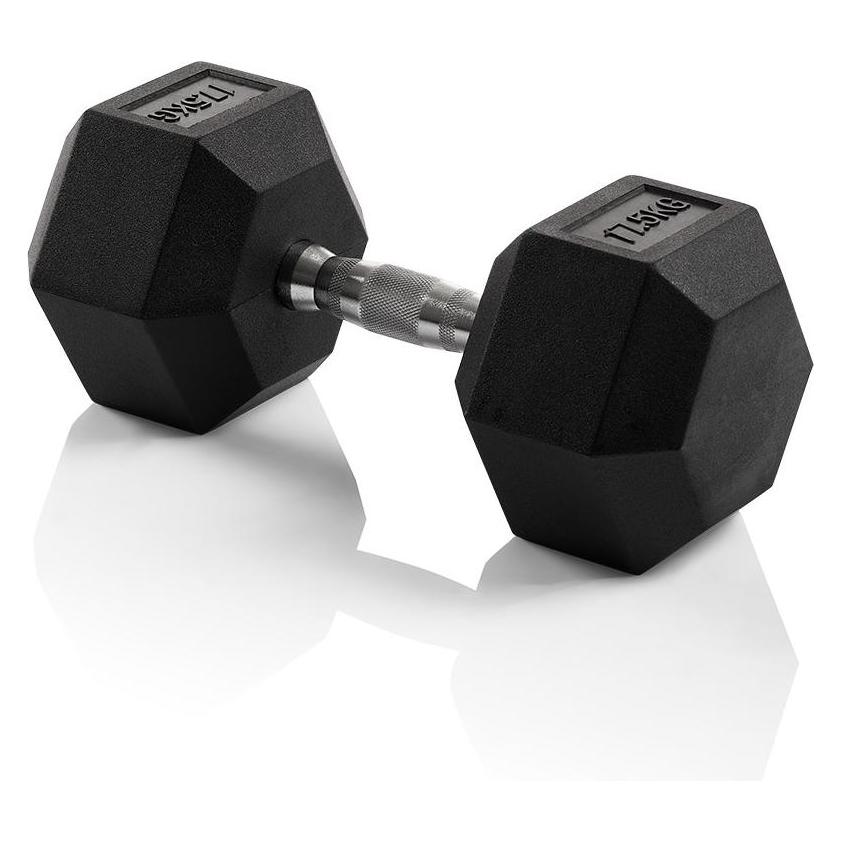 Hammer Fitness Hexagon Kompakthantel 17,5 kg (1 x 17.5 kg) (17314)