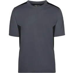 T-Shirt "JN827" - S - carbon/black