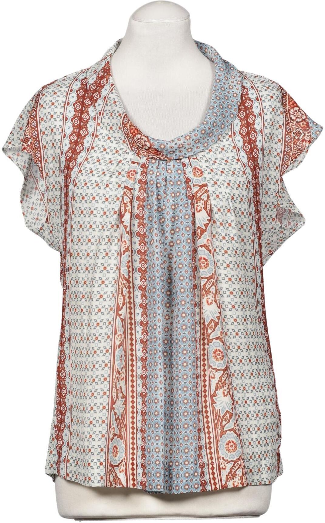 Kriss Trading Sweden Damen Bluse, Mehrfarbig, Gr. M, Synthetik - Second Hand