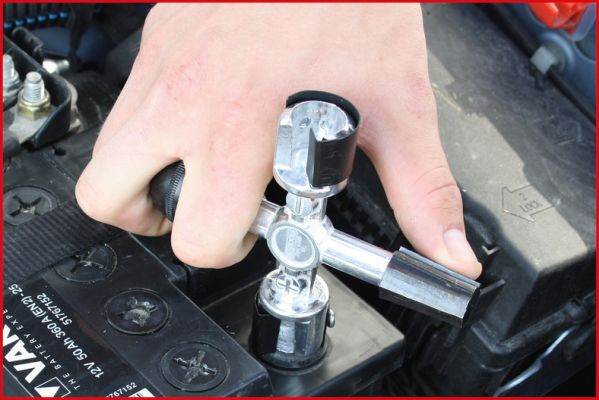 Ks Tools Batteriepol-/klemmenfräser 700.1195