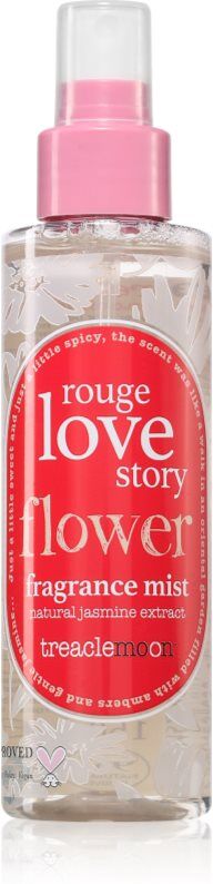 Treaclemoon Rouge Love Story Flower spray corporel pour femme 150 ml