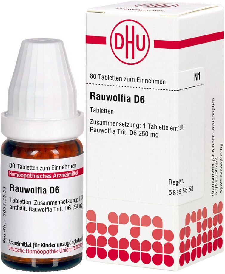 DHU Rauwolfia D6 Tabletten 80stk