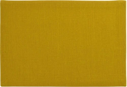 Sander placemat Hemp 35x50 cm - Saffron