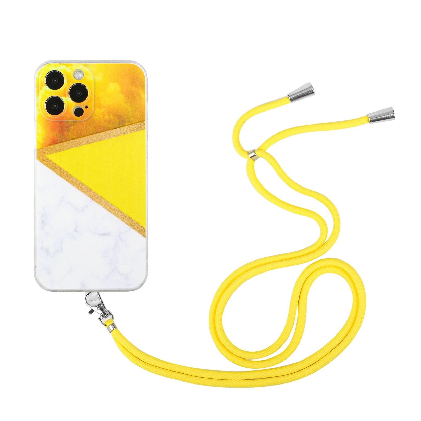 Hülle Handy Schutz für Apple iPhone 12 Pro Handykette Case Cover Bumper Etuis