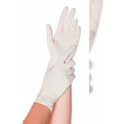 Hygostar Einmalhandschuhe, Latex, gepudert, Größe S, weiß, 100 Stück