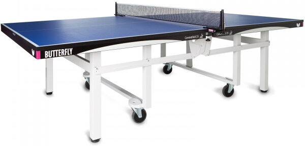 Butterfly Centrefold 25 Indoor Rollaway Table Tennis Table Blue