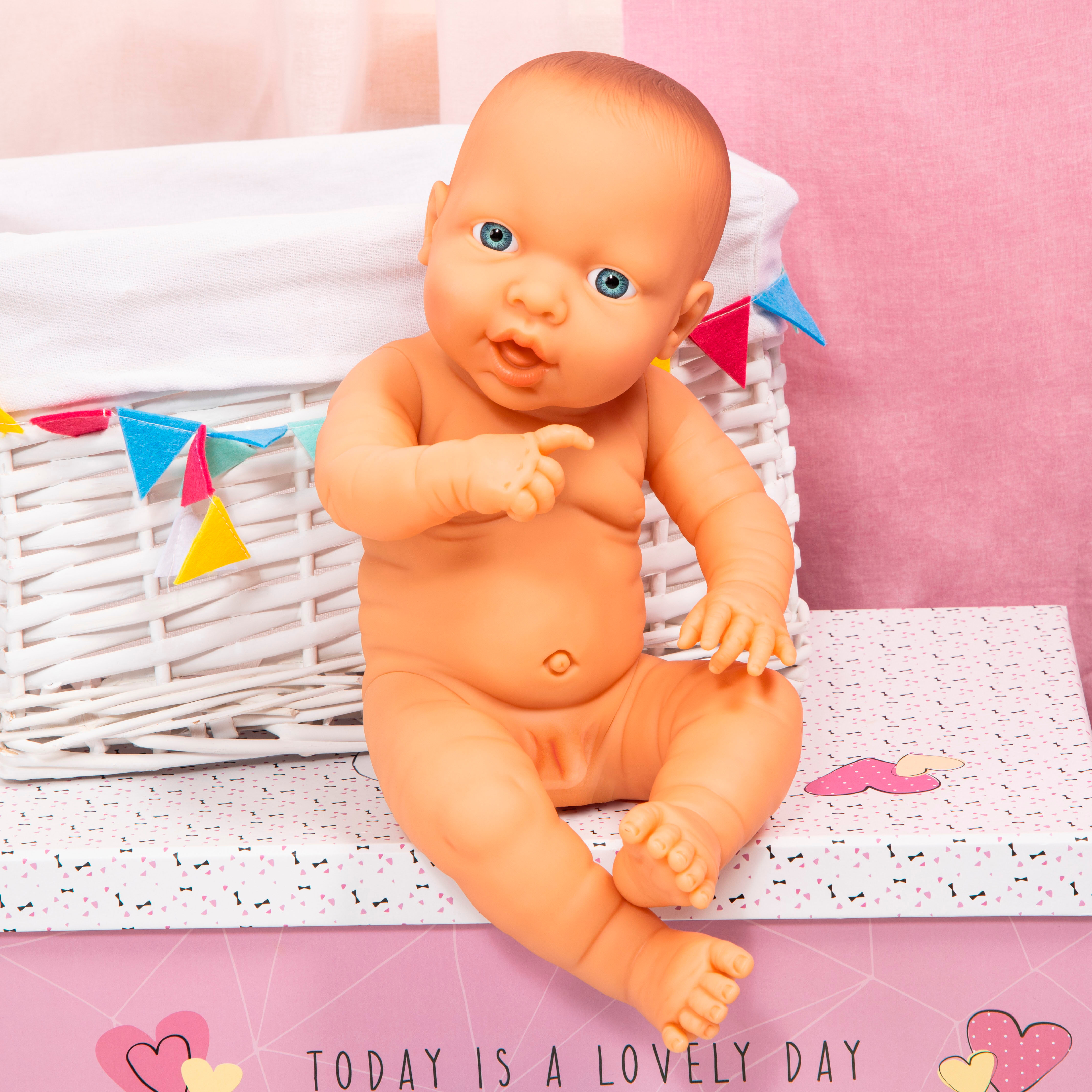Babypuppe BAYER "Newborn Baby Junge, 42 cm", bunt, Puppen, Kinder, Babypuppe