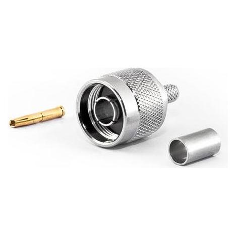 Varia RP-N-Stecker für H155 Kabel, Crimp Version (N-13-58-RP-J-TGN)