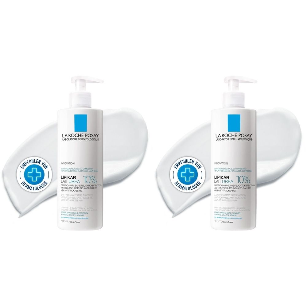 La Roche Posay Lipikar Lait Urea 10 % x2 2x400 ml Milch