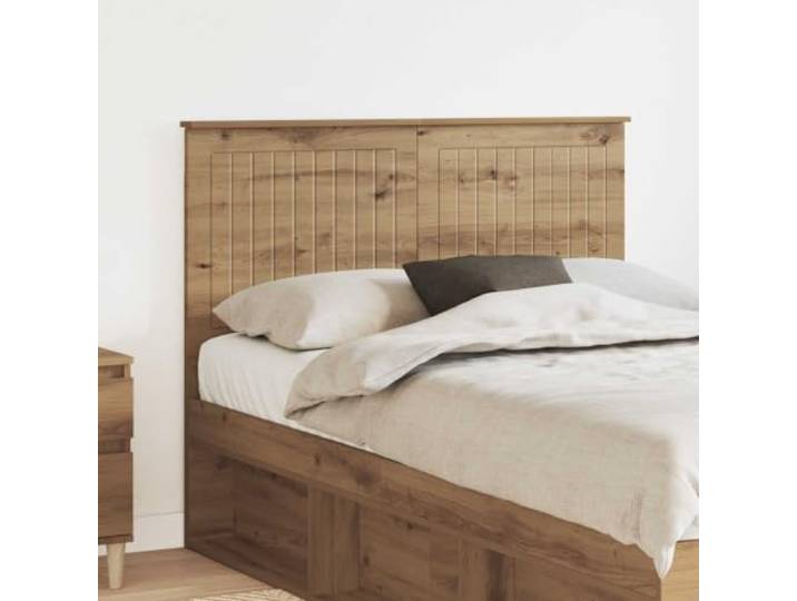 Moderne Holz-Kopfteil 120 cm aus Holzwerkstoff, minimalistisches Design, einfache Wartung, solide Rückenstütze, einfache Montage