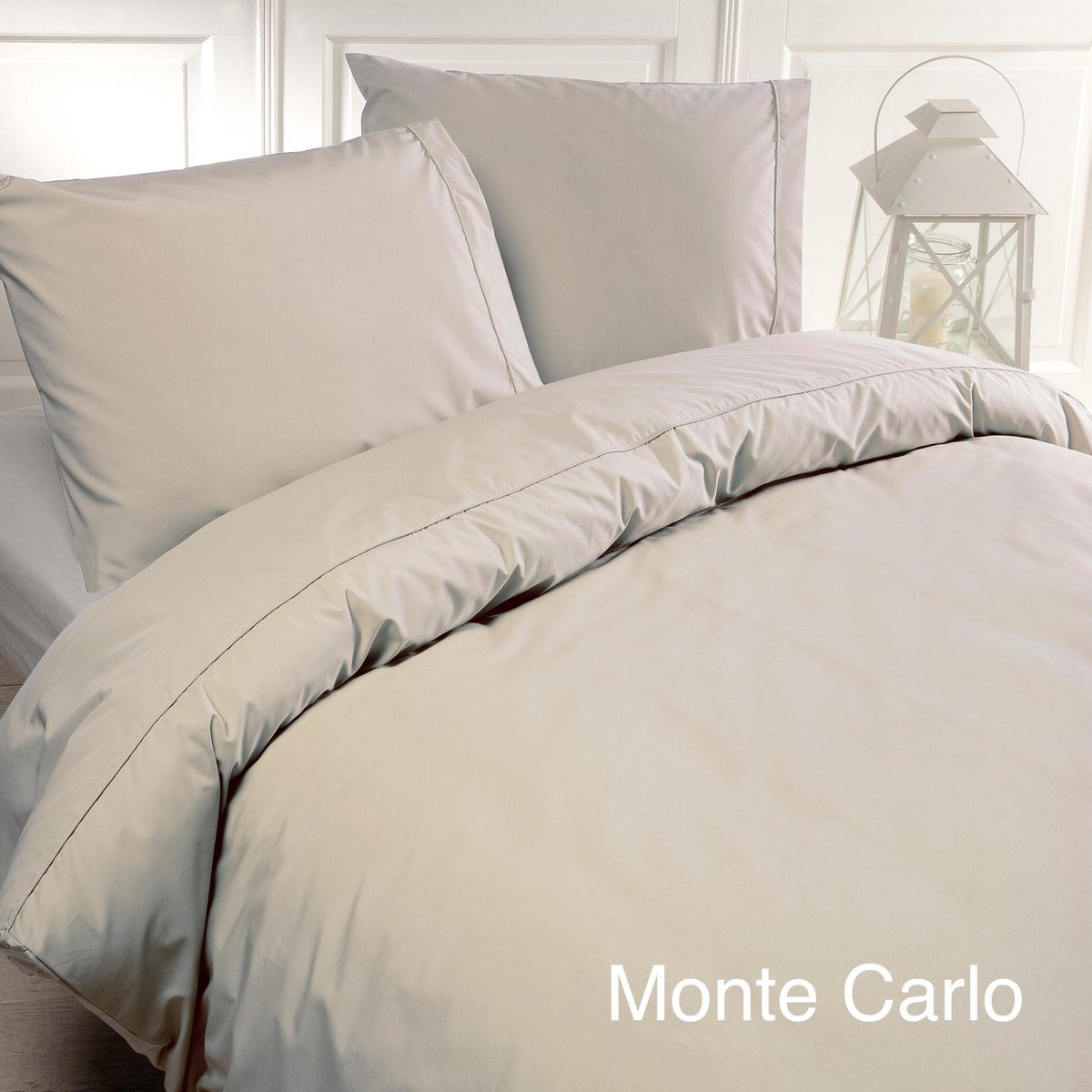 Papillon Monte Carlo Dekbedovertrek Eenpersoons Ivoor 140x200 cm
