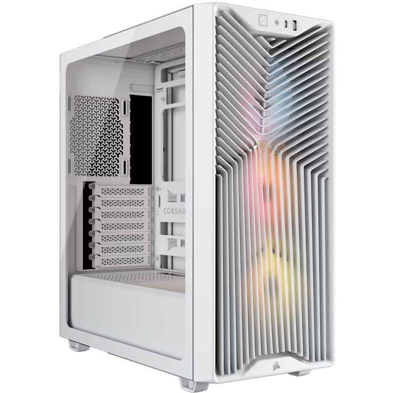 Corsair 3200D RS ARGB Mid-Tower Performance Case, White