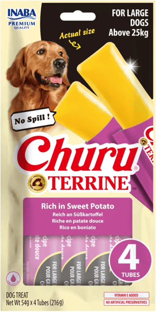 Churu Dog Fun Bites Receta de Boniato 8 uds x 12g