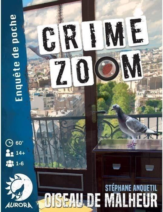 Crime Zoom: Oiseau de Malheur van Asmodee - Meeslepende detectivespel voor 14 jaar en ouder