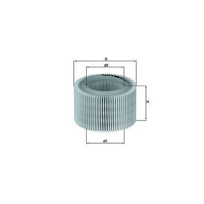 Mahle Luftfilter [Hersteller-Nr. LX718]
