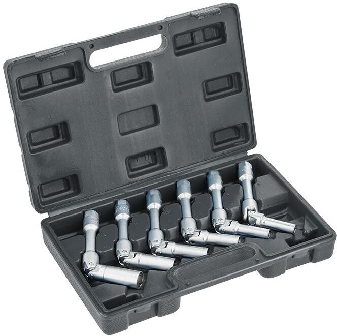 Hogert Technik HT8G320 Socket Set, spark plug