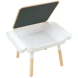 Hape, Kinderstuhl + Kindertisch, Flip & Play Activity Table (Kindertisch)