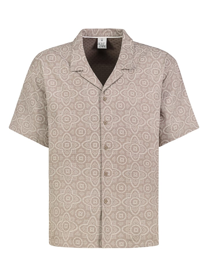 Eight2Nine Hemd in Beige - M