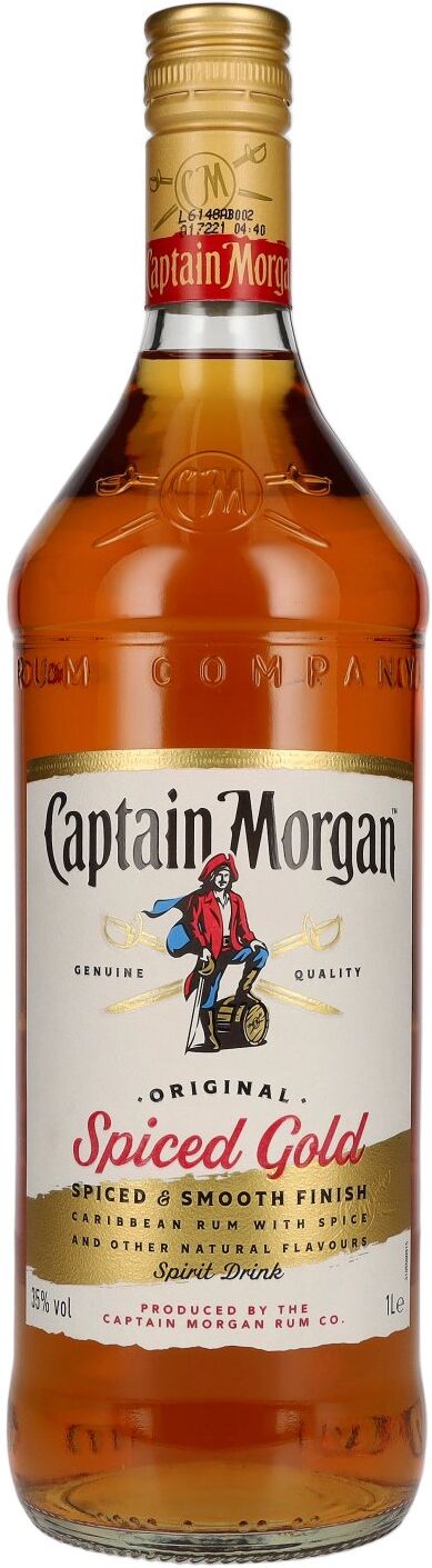 Captain Morgan Original Spiced Gold 35% Vol. 1l