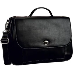 Leonhard Heyden Aktentasche Nizza 7410 (14"), Notebooktasche, Schwarz