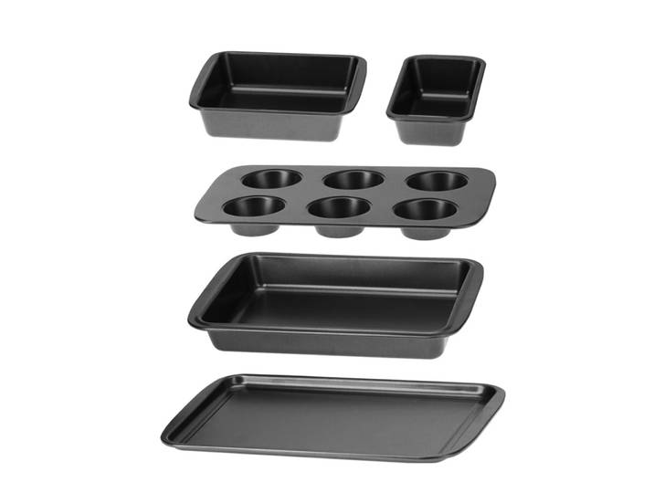 Backform Set 5-teilig schwarz