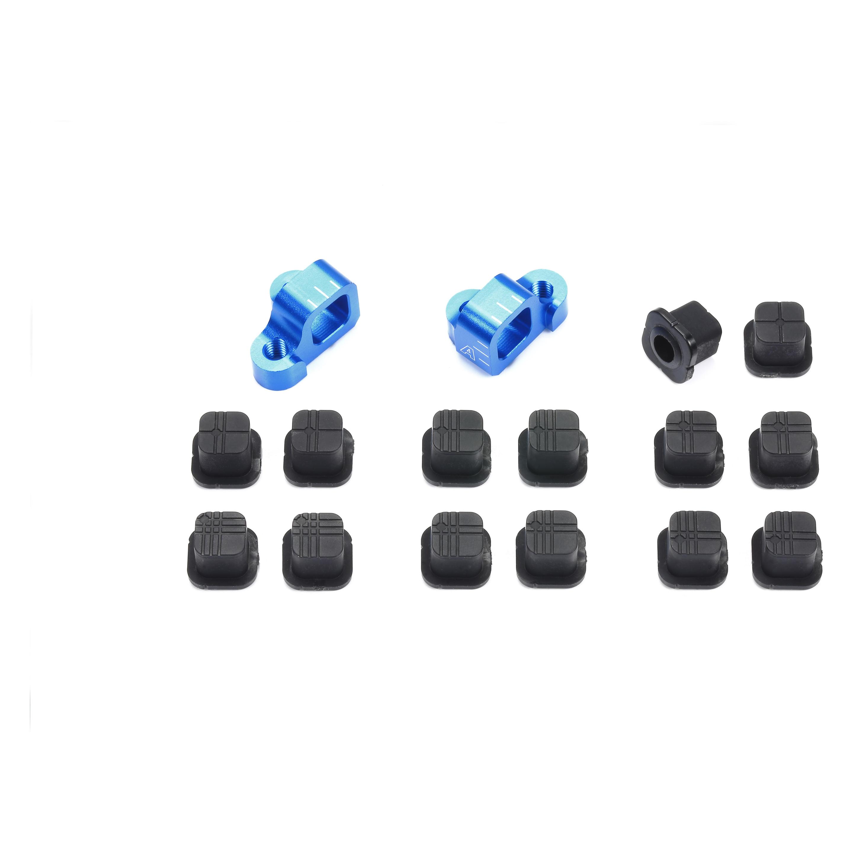Tamiya Aluminum Adj. Sep. Suspension Mounts A (TAM 54884)