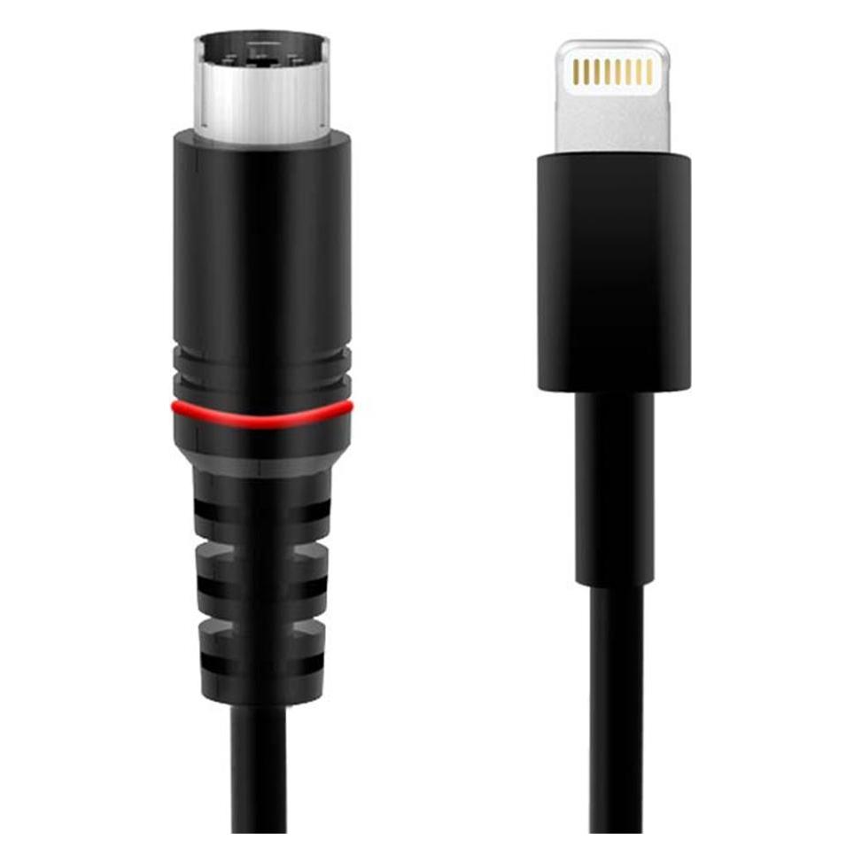 IK Multimedia Kabel Lightning- zu Mini-DIN-Kabel 0.6 m (0.60 m) (IP-CABLE-8PCHR-IN)
