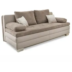 Schlafsofa Lincoln Stoff Greige /