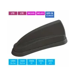PAN-ANT130B 2xLTE/5G/2xWLAN/GPS Haiantenne 3,0 m Kabelsatz