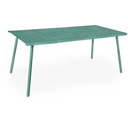 Vapio Outdoortisch Aluminium 180x90x74 cm Salbei