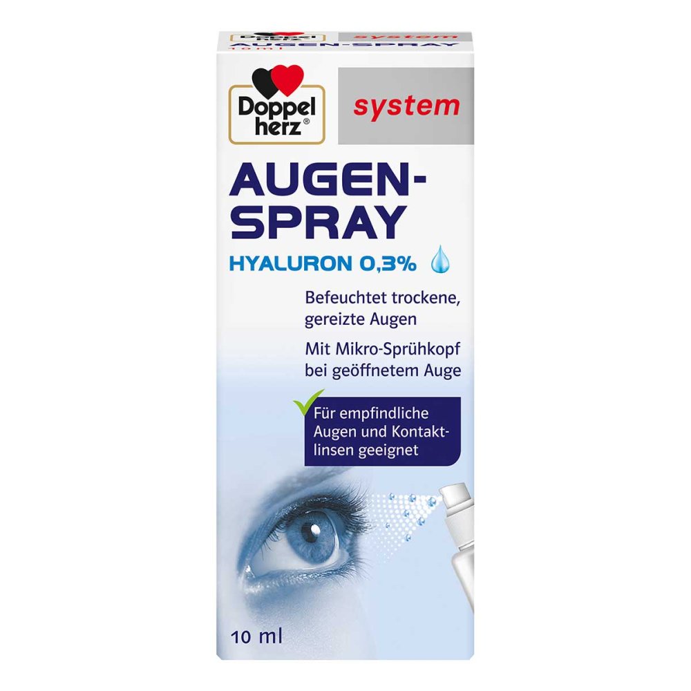Queisser Pharma GmbH & Co. KG Doppelherz Augen-spray Hyaluron 0,3% system 13946196