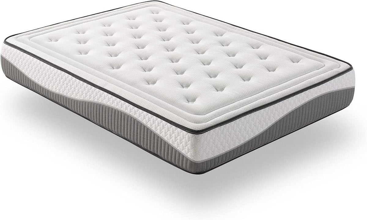 Visco-elastisch comfortmatras voor volwassenen - B/D/H: 190 x 70 x 28 cm