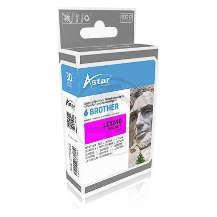 Astar AS15256 - Tinte auf Pigmentbasis - magenta - Brother MFCJ6510DW (M) (AS15256)