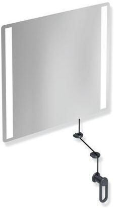 Hewi 801 Kipp-Lichtspiegel LED 801.01.40092 600x540x6mm, anthrazitgrau