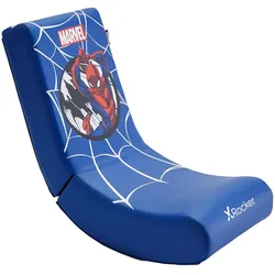 X Rocker Marvel™ Spider-Man Floor Rocker Gaming-Bodensessel für Kinder & Jugendliche - blau