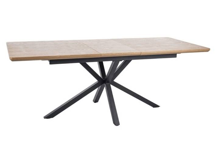 designimpex Esstisch Design GL-111 ausziehbar Tisch Esszimmer Echtholzfurnier