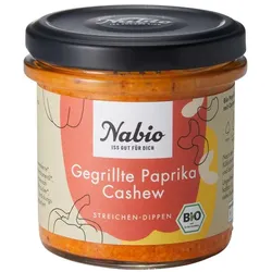 Streichen Dippen - Gegrillte Paprika Cashew 135g