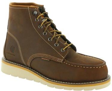 Carhartt Wedge Safety Toe Work Boot - Mens 9 Brown Boot Medium