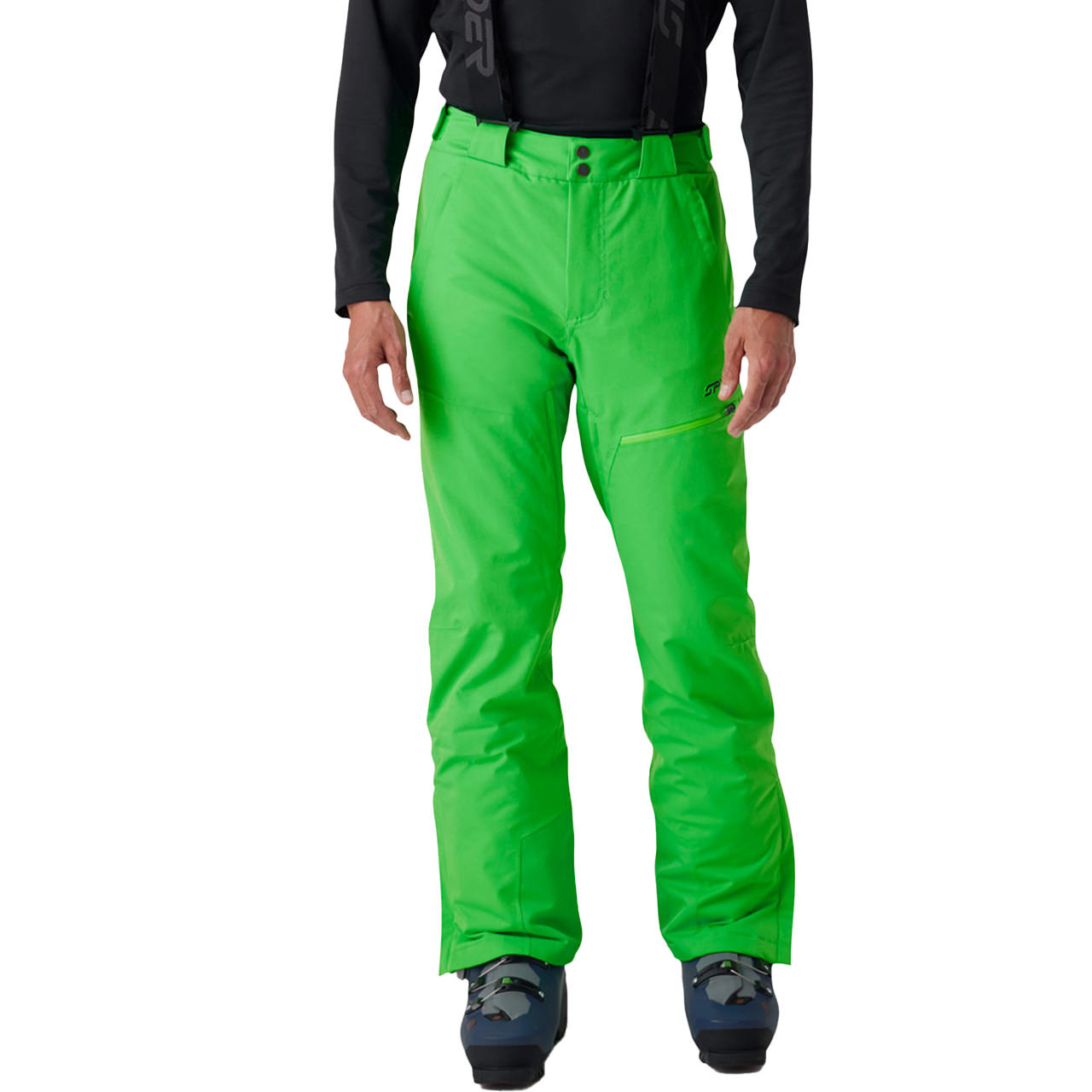 Spyder Herren Skihose DARE strobe green - S