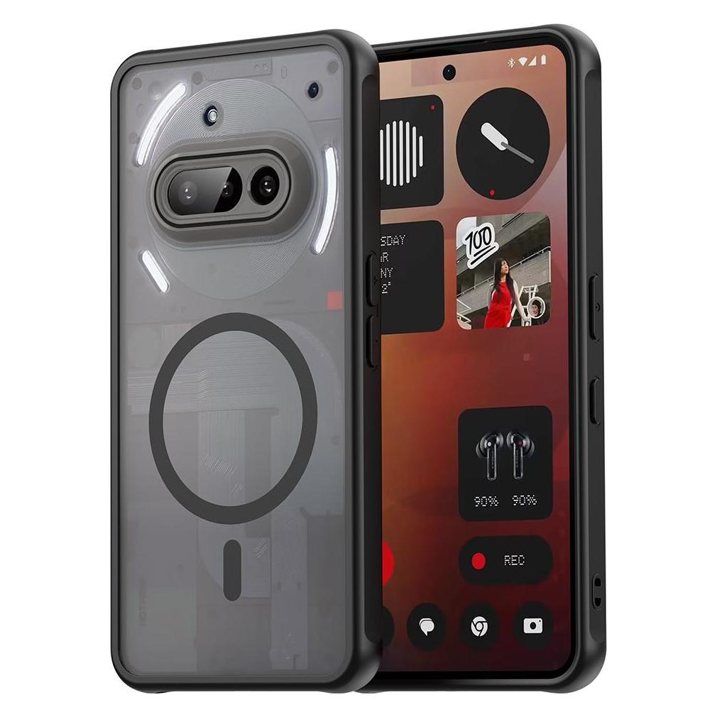 Techsuit - HaloFrost II MagSafe - Nothing Phone (3a) - Black (Nothing Phone (3a)) (59328975)