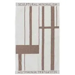 Kristina Dam Studio Minimales Handtuch beige klein
