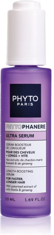 Phyto PhytoPhanere Ultra Length-Boosting Serum sérum pour stimuler la repousse des cheveux et renforcer les racines 50 ml