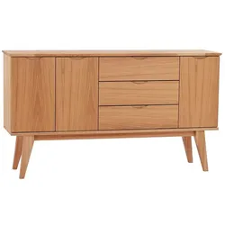 DAHEIM Sideboard Filippa Holz Beige Natur