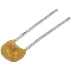 SR PASSIVES Keramikkondensator, 33pF, C0G NP0, THT-Montage, 2,54mm Rastermaß, ±5%, -55-125°C, 50V