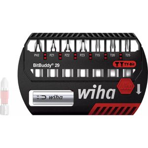 Wiha Bitset BitBuddy 29 TY-Bit, 42137, 8-teilig, Kreuzschlitz, Torx