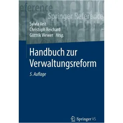 Handbuch zur Verwaltungsreform, Fachbücher von Göttrik Wewer, Sylvia Veit, Christoph Reichard