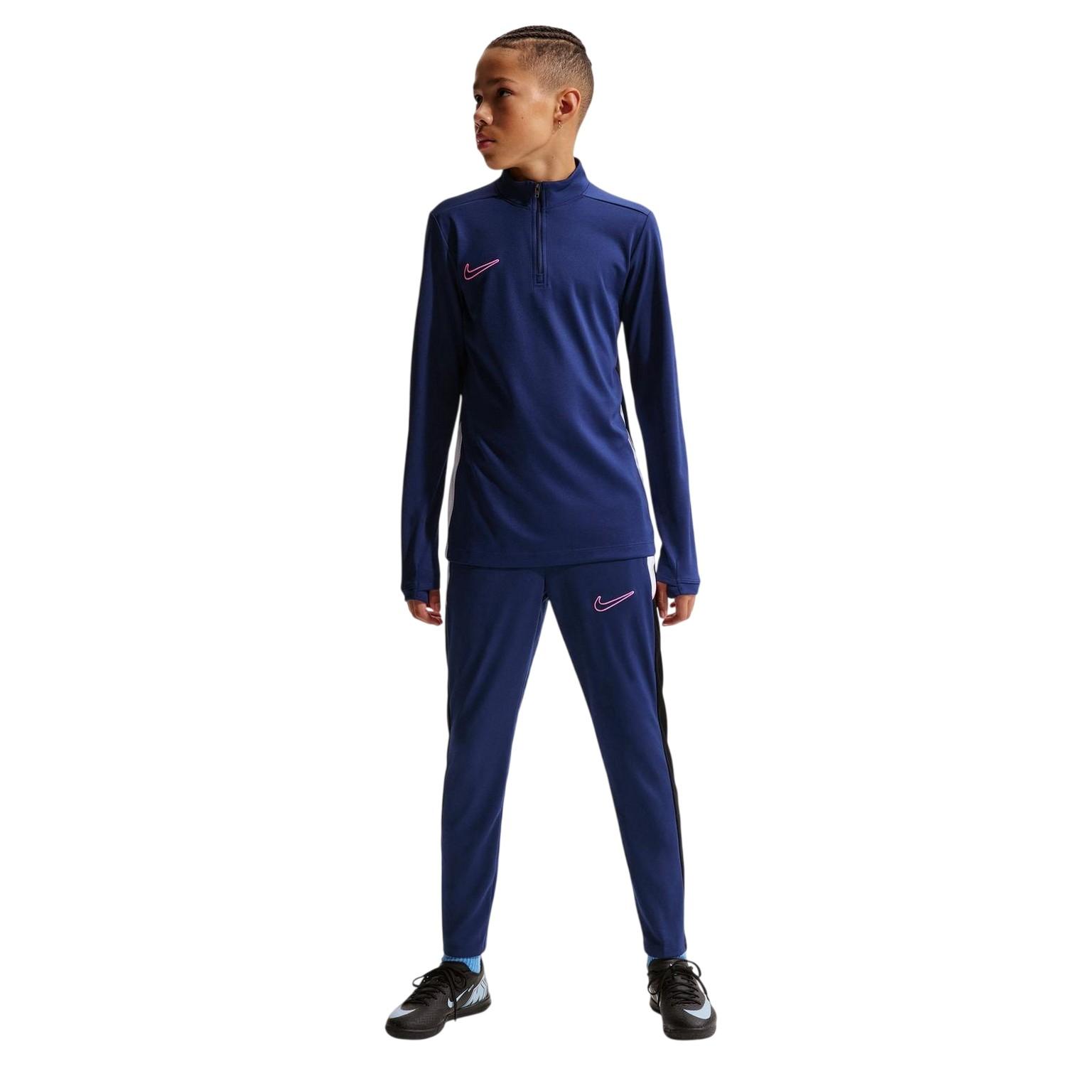 Nike - "Academy" Drill-Top für Kinder (Blau/Pink)